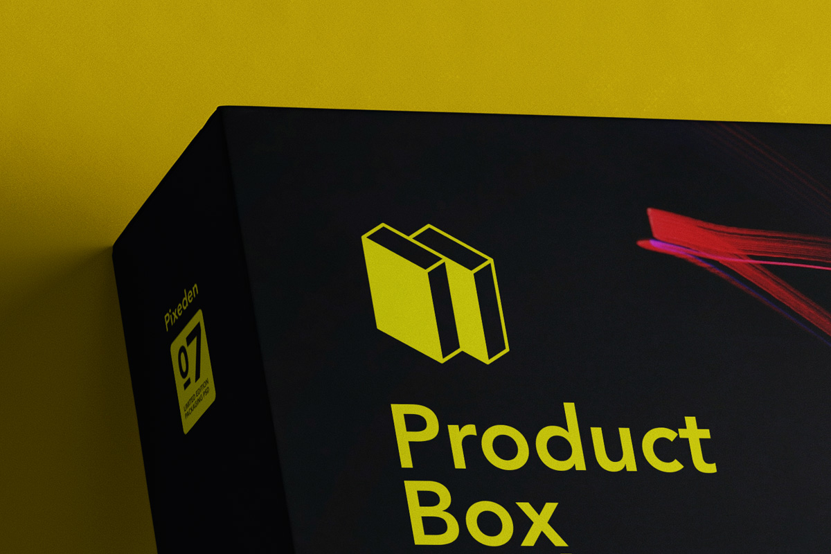 产品包装盒样机 Psd Product Box Packag