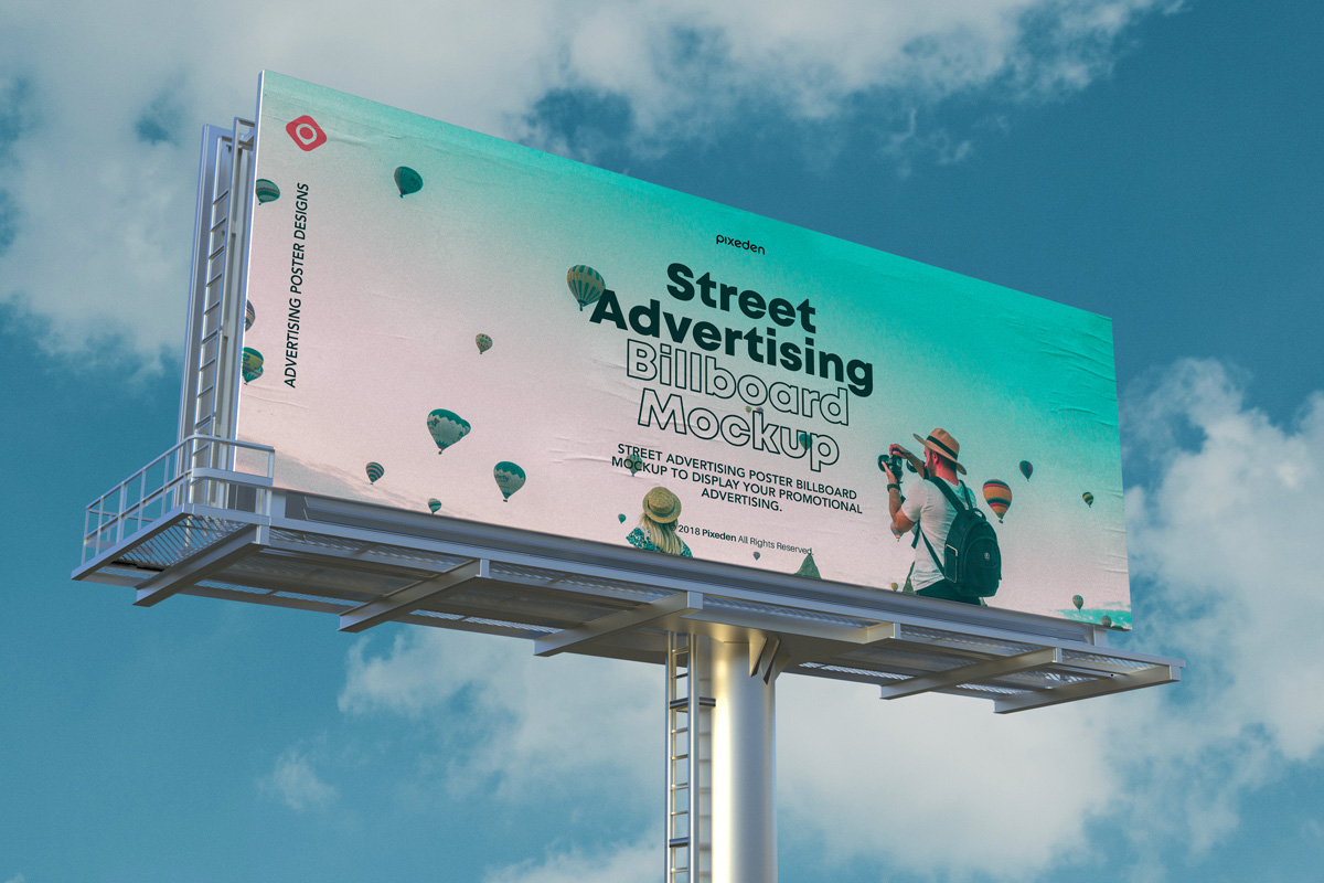 广告牌样机 Psd Billboard Mockup Vol