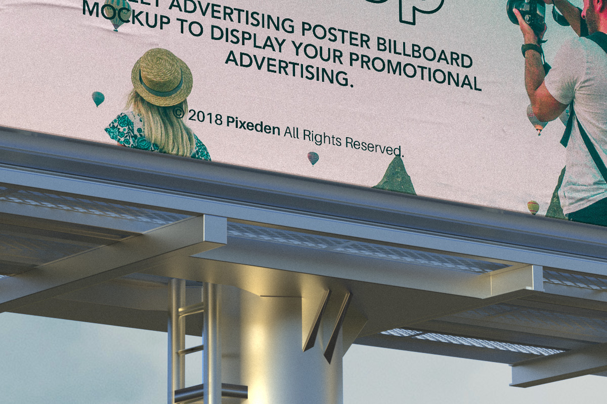 广告牌样机 Psd Billboard Mockup Vol