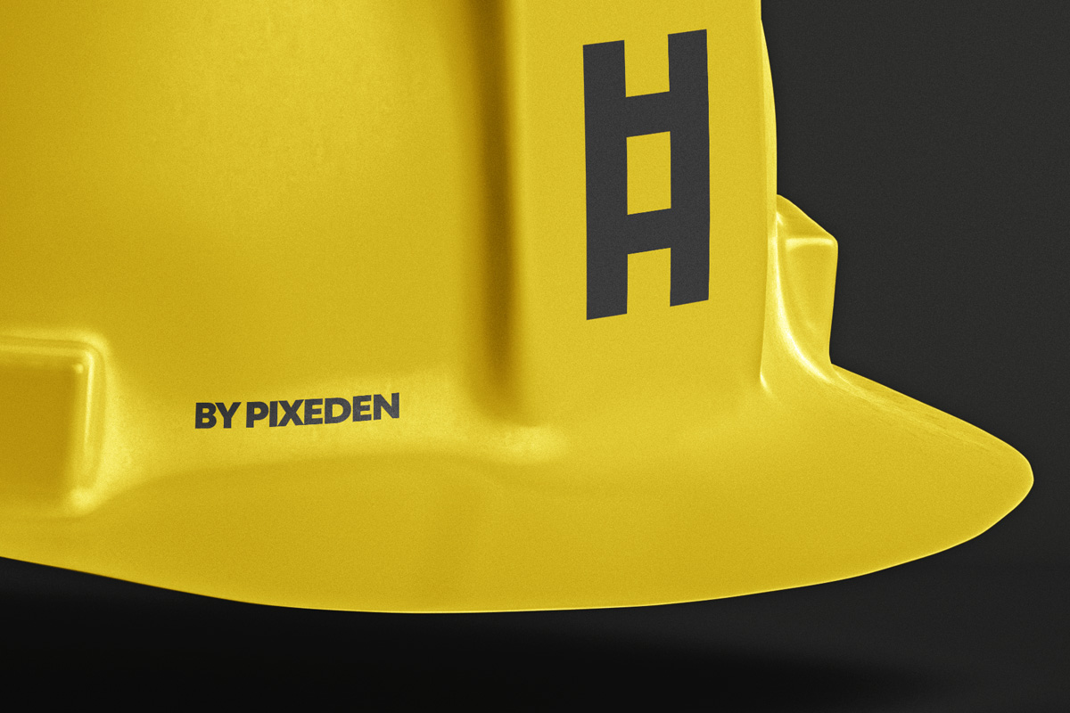 安全帽施工样机 Psd Hard Hat Construct