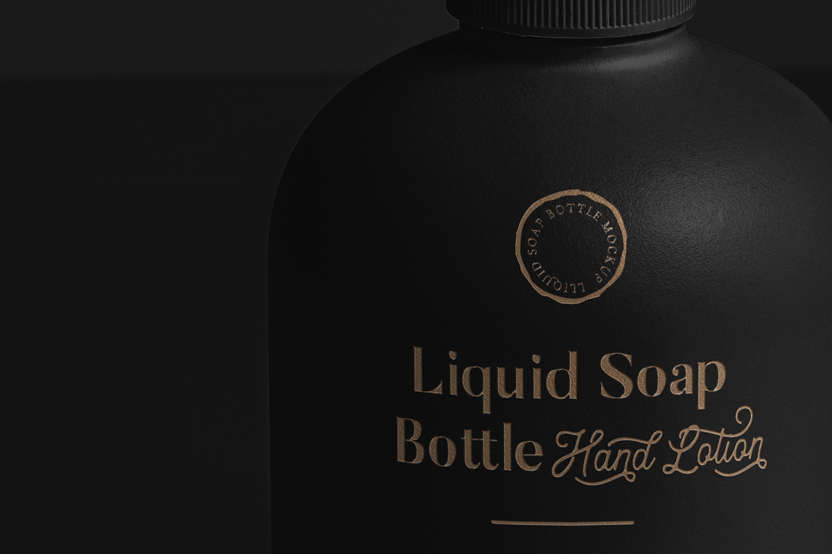 液体肥皂瓶样机 Liquid Soap Bottle Moc