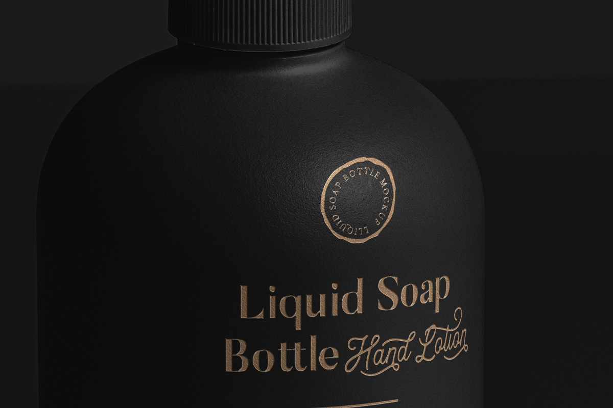 液体肥皂瓶样机 Liquid Soap Bottle Moc