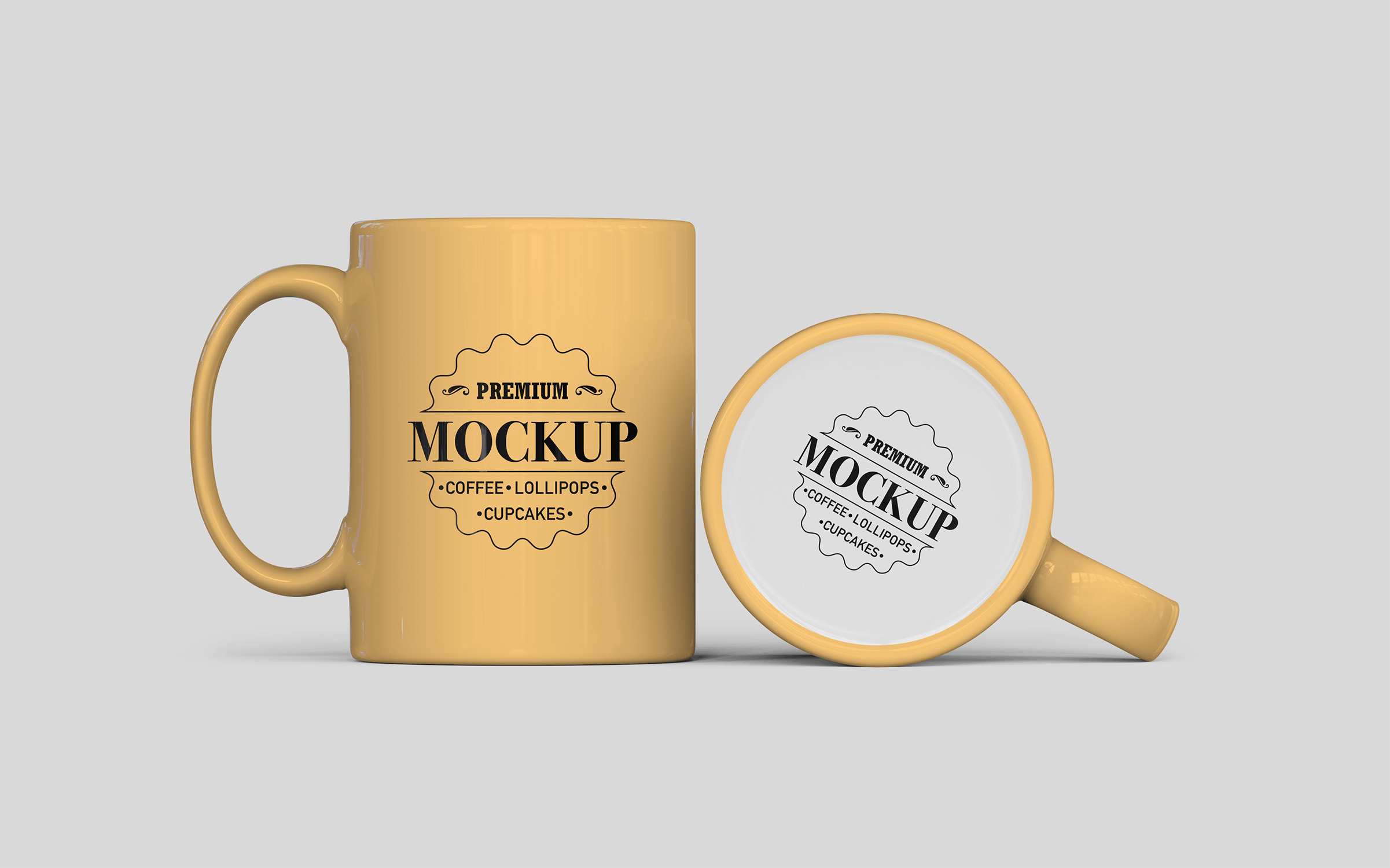 陶瓷杯样机素材 v8 Ceramic Mug Mockup