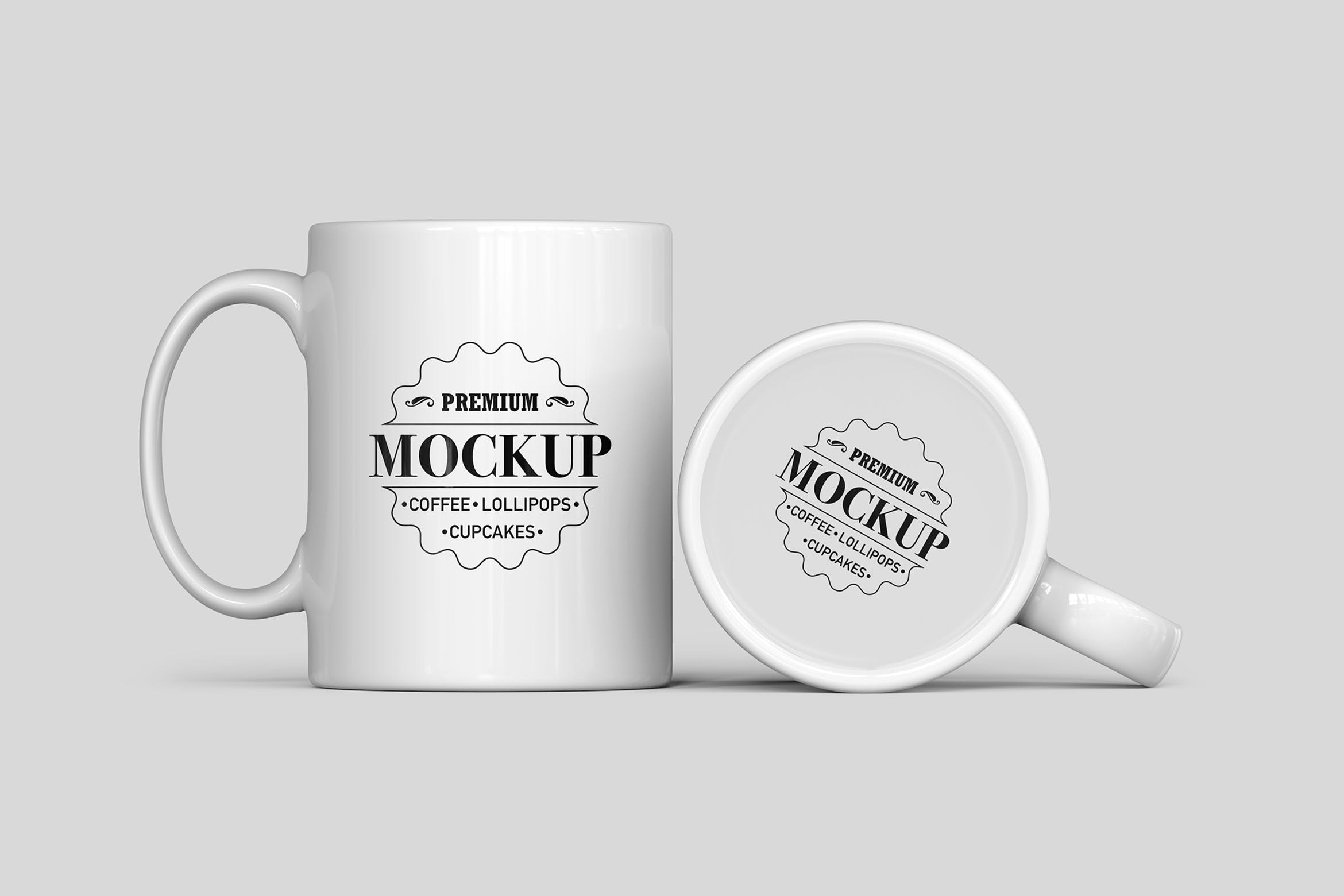 陶瓷杯样机素材 v8 Ceramic Mug Mockup