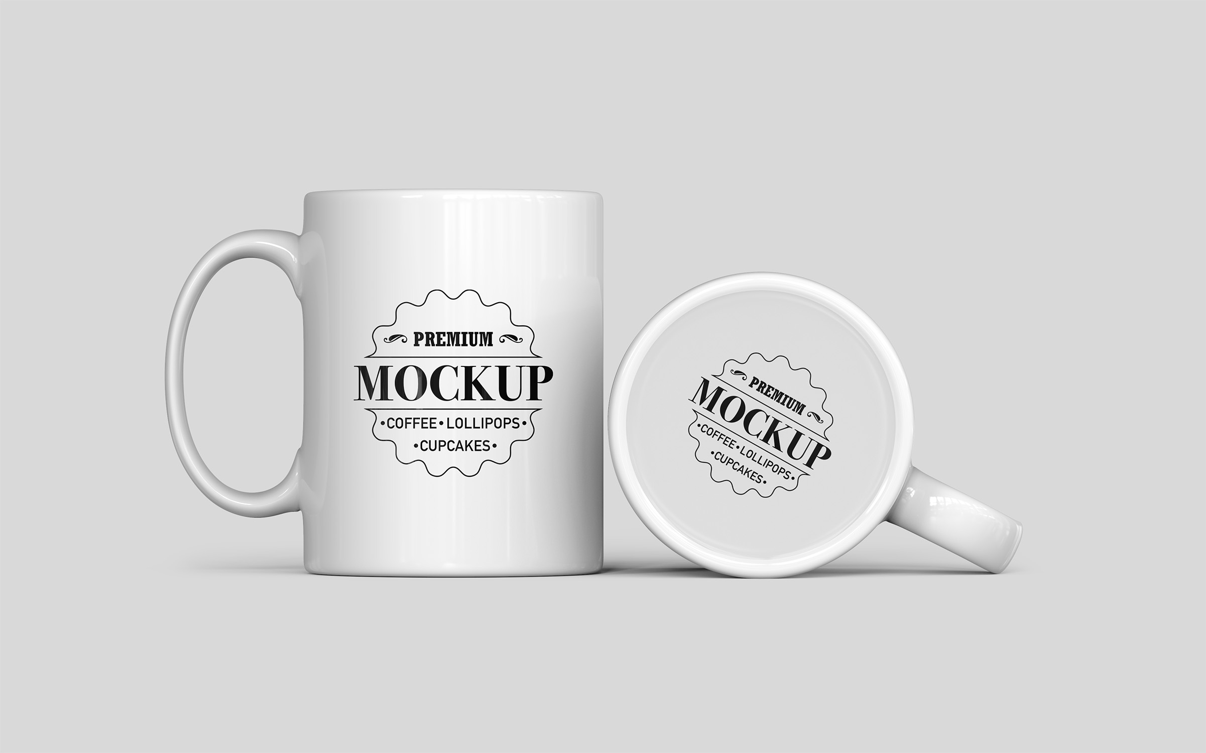 陶瓷杯样机素材 v8 Ceramic Mug Mockup