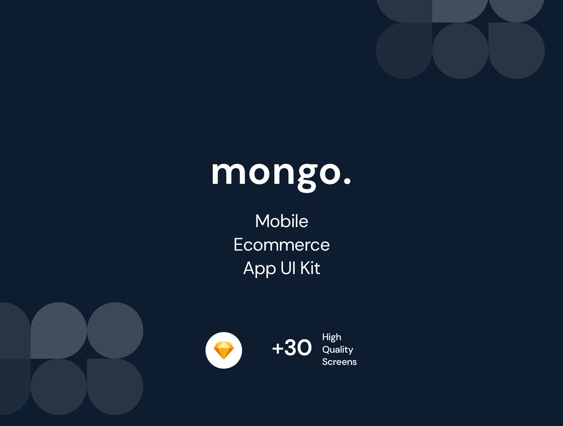 运动鞋移动电商平台商店APP界面UI素材 Mongo App