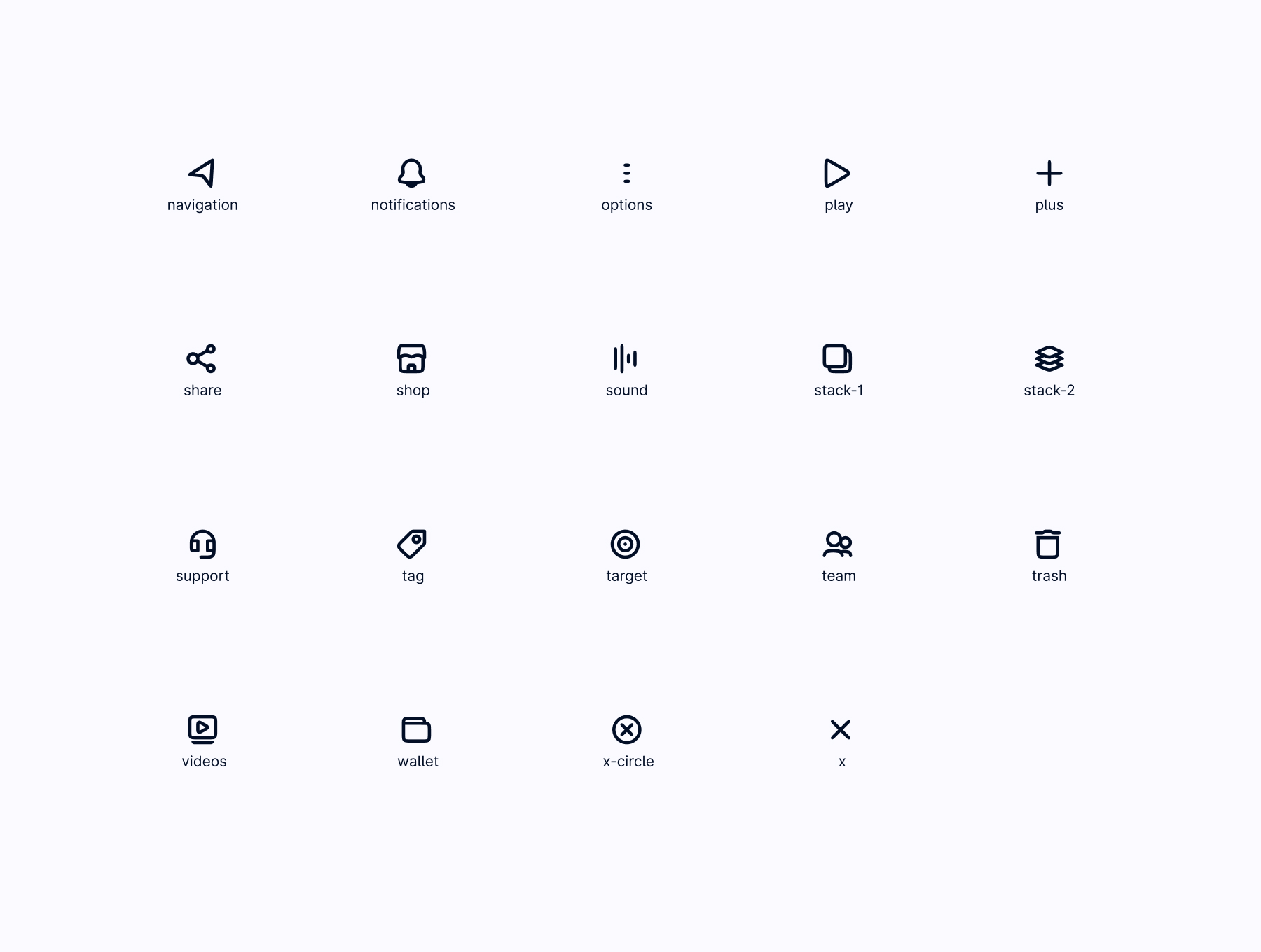 88个系统基础图标集 Essential App Icons