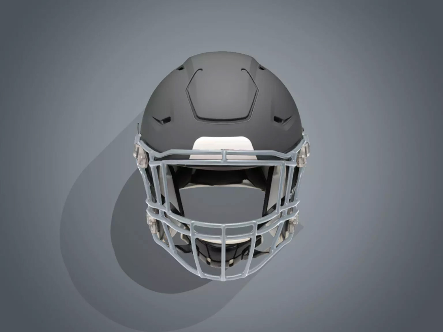 橄榄球头盔产品样机