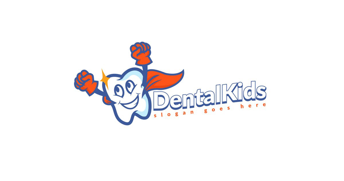 牙科英雄品牌Logo设计模板 Dental Hero Log