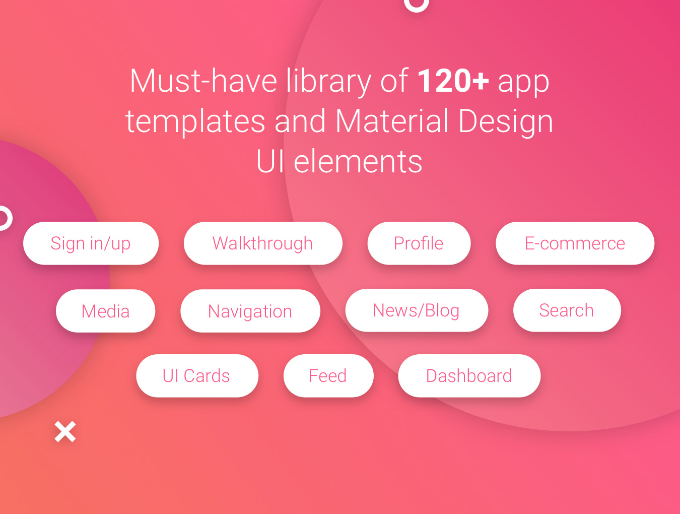 时尚漂亮的Android Material UI Kit 下