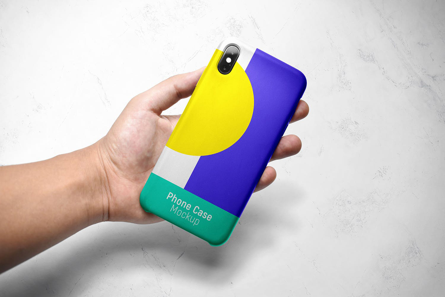 手机壳图案设计样机模板 Phone Case Mockup