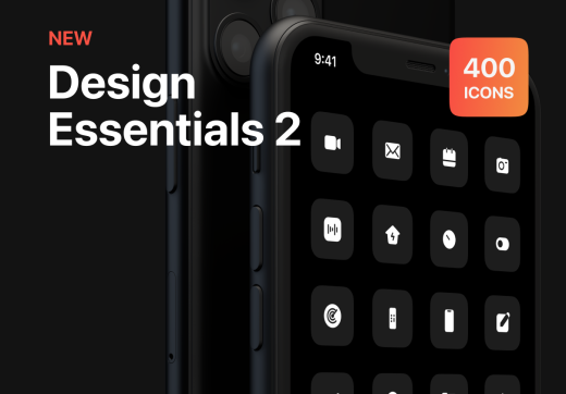 400个优质UI图标集 Design Essentials