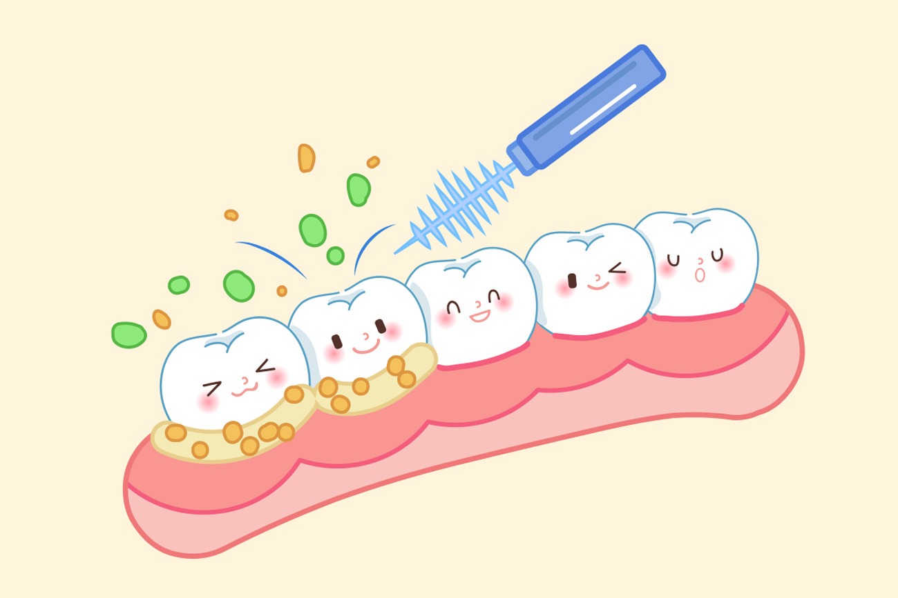 保护清洁保养牙齿卫生可爱宣传插画海报EPS矢量插画素材