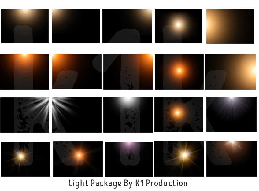 自然光阳光夕阳月光高清灯光光效PS效果叠加层 LIGHT L