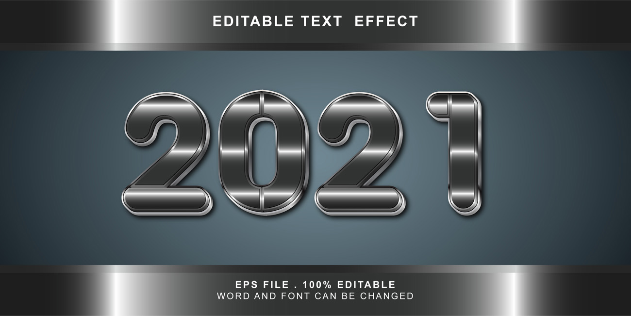 三维立体特效字体文本特效可编辑EPS矢量模板素材3d edi