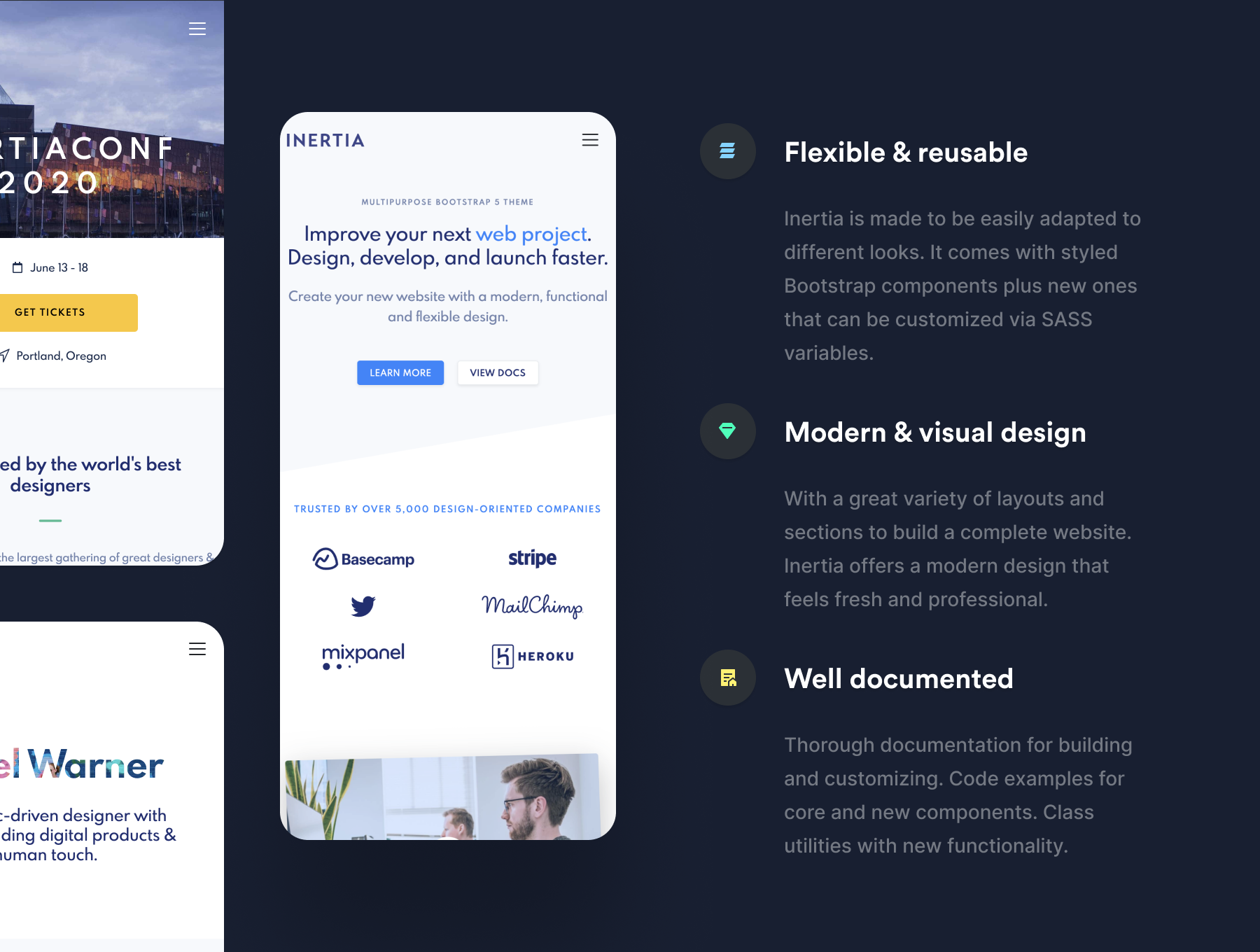 Inertia Multipurpose Bootstrap