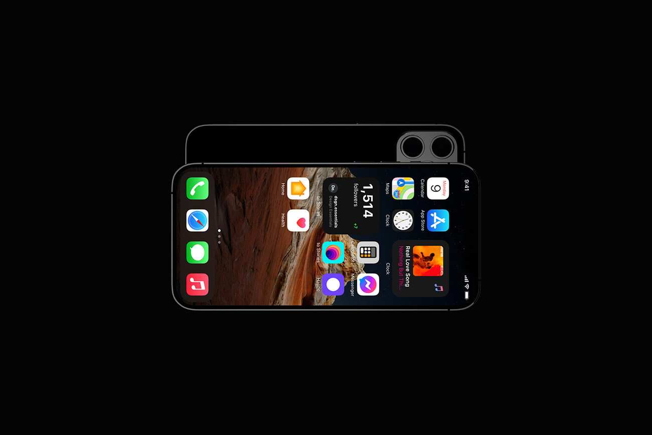 超高清 iPhone 12 PRO 贴图UI设计APP提案样
