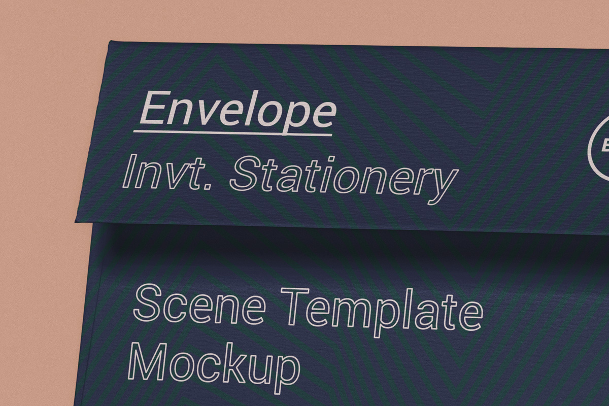 信封明信片邀请函品牌场景设计提案样机模板 Psd Envel