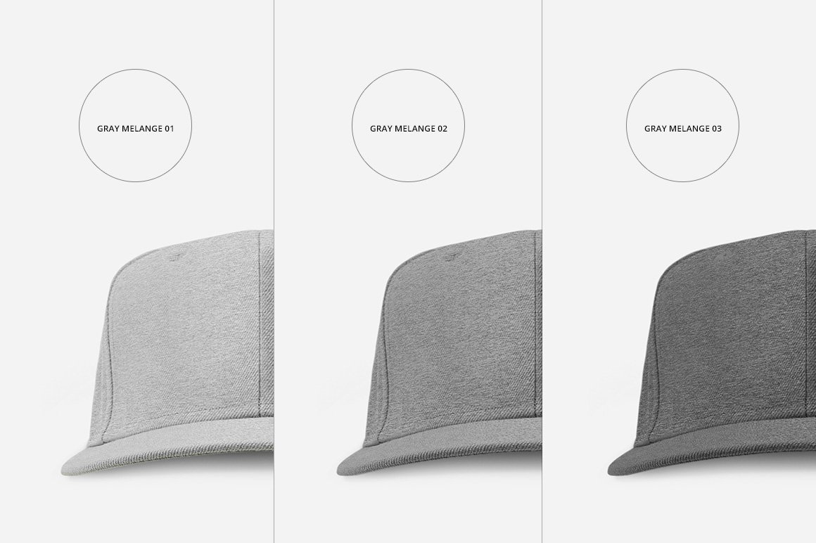 运动鸭舌帽嘻哈潮牌设计贴图展示样机PSD模板 Snapbac