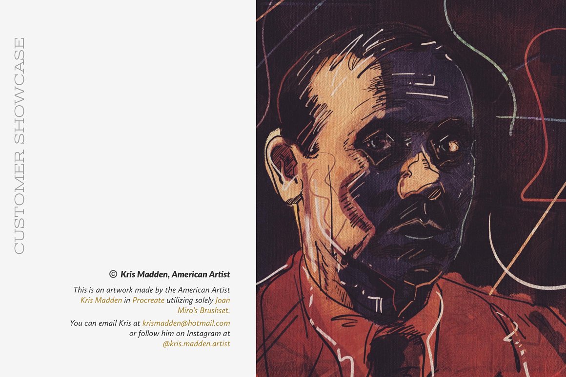 超现实主义艺术家亚麻质感背景纹理笔刷素材 Joan Miro