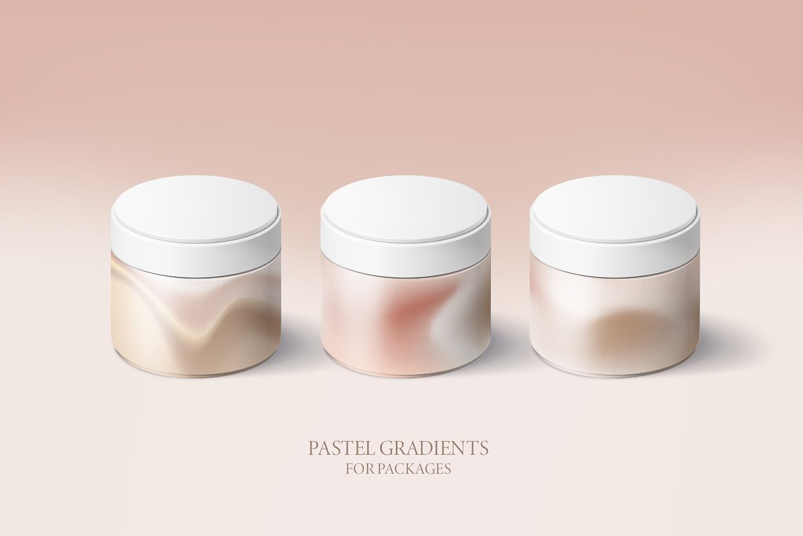 30款粉色温暖柔和抽象渐变背景素材 Pastel Gradi
