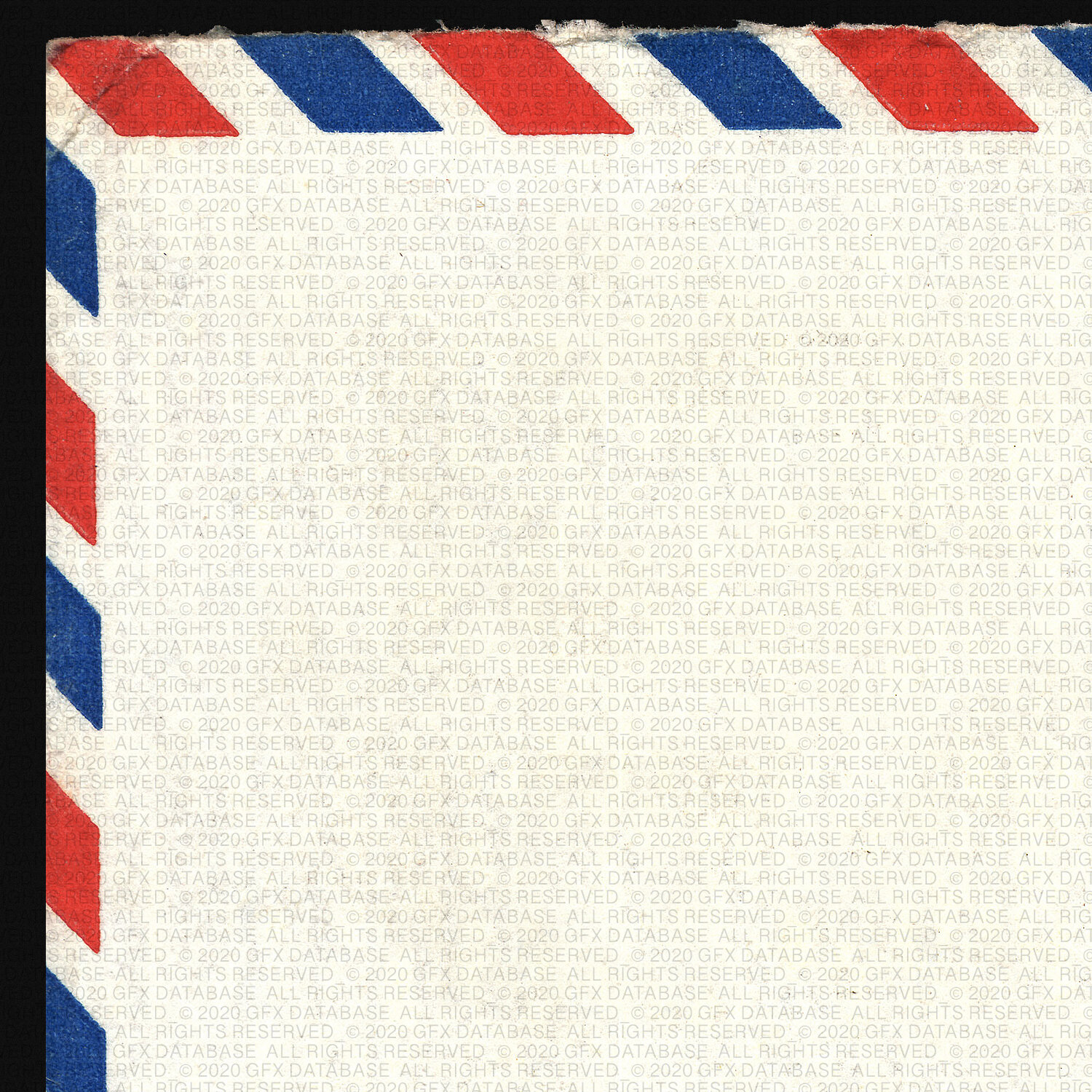 超现实主义复古做旧邮票信件信封素材 Letter with