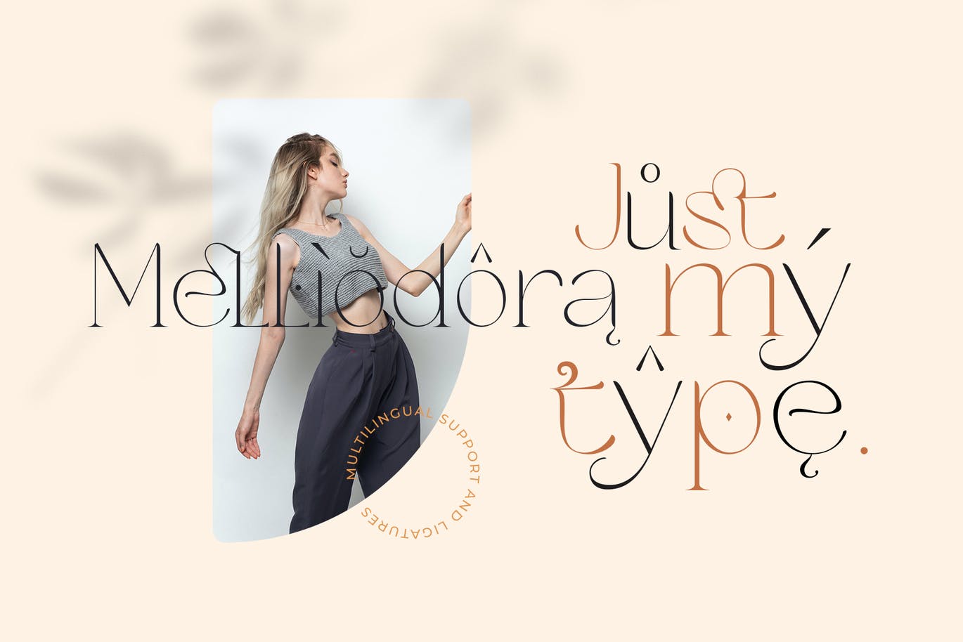 复古经典奢华女性婚礼海报杂志排版英文衬线字体 Alcode