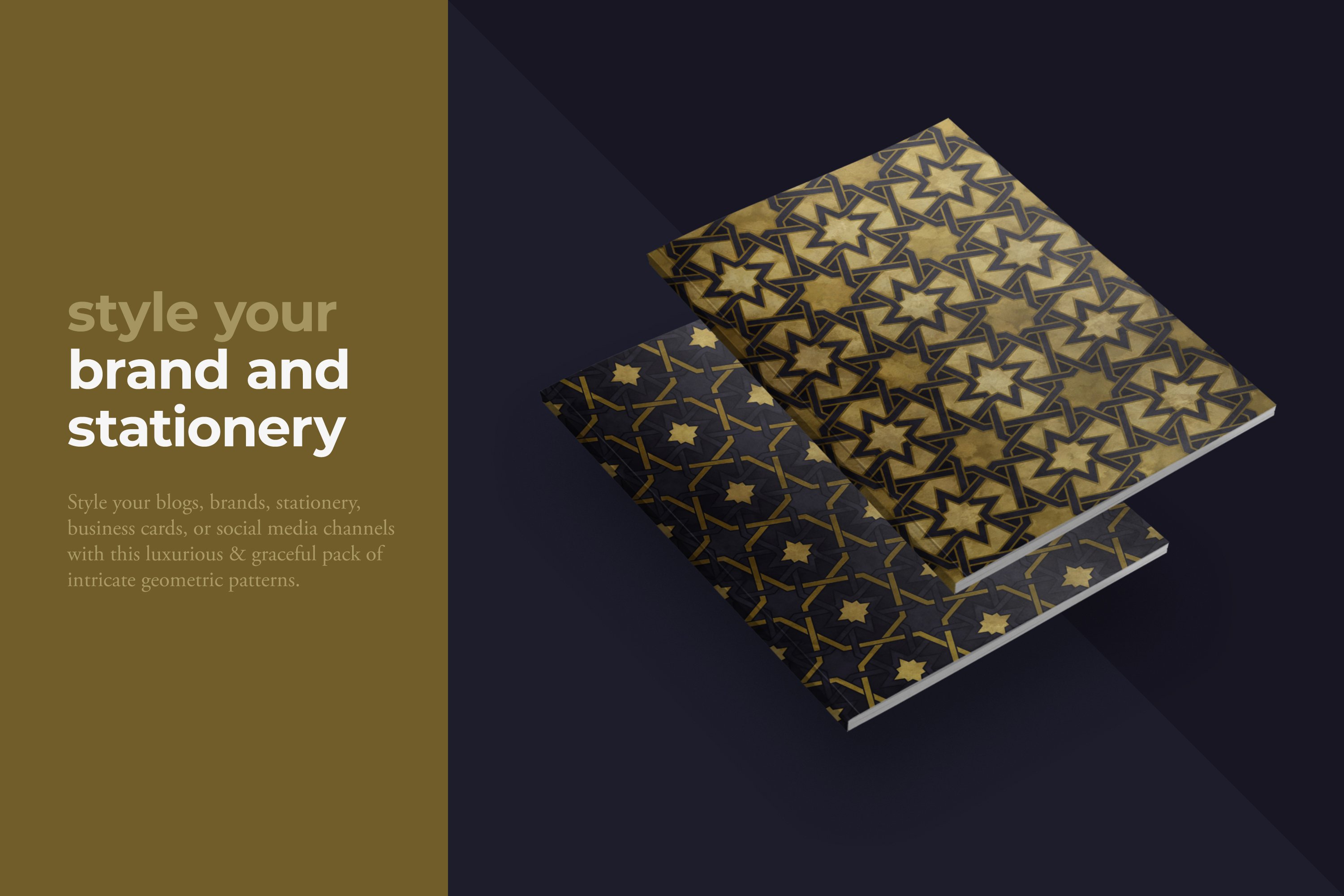 东方伊斯兰艺术曼荼罗传统几何抽象图案素材合辑 Orienta