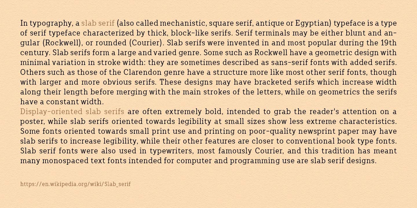 高质量室内设计简约衬线英文字体家族 TypeType - T