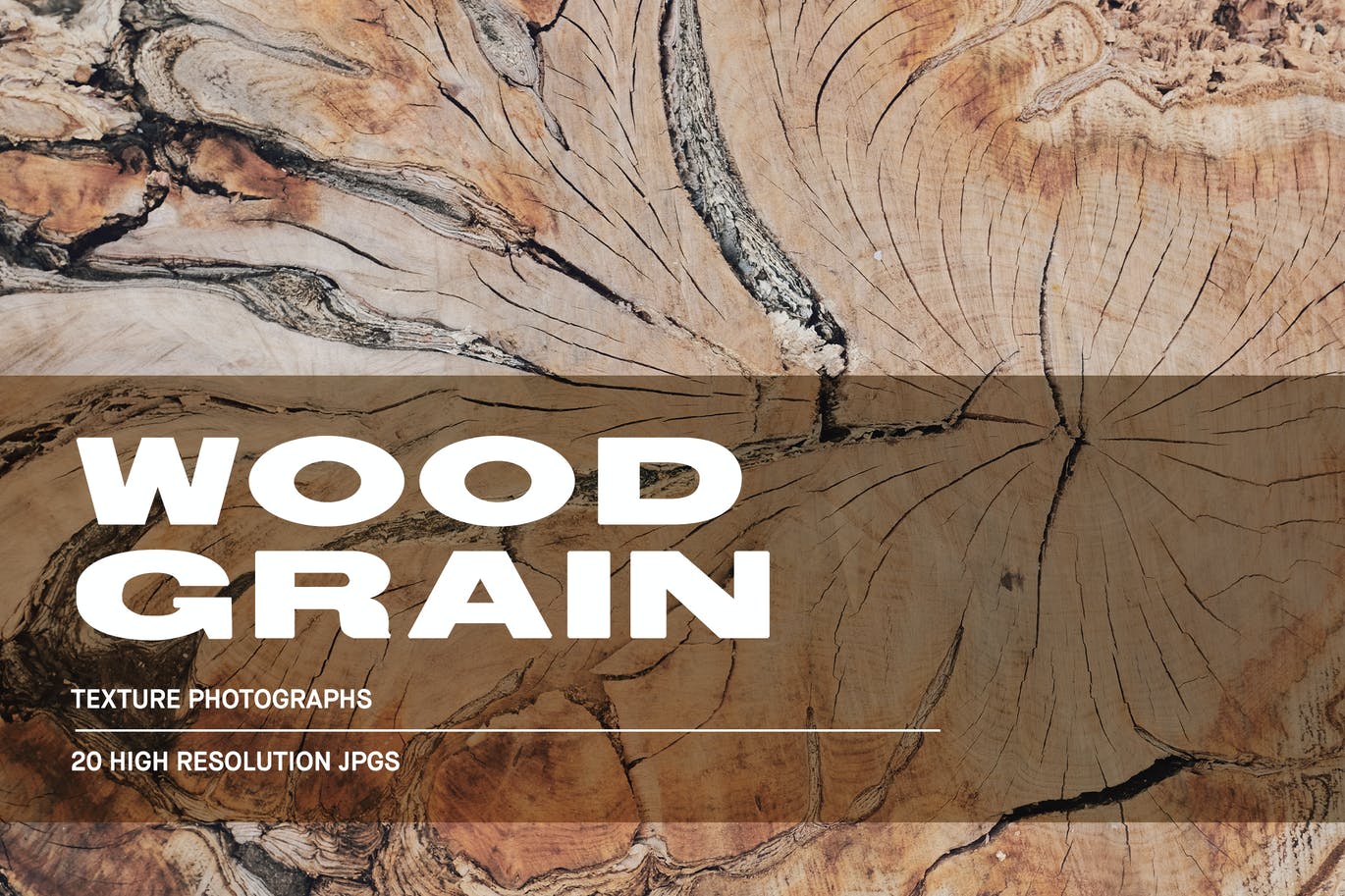 20张高分辨木头横切面特写纹理素材 Wood Grain T