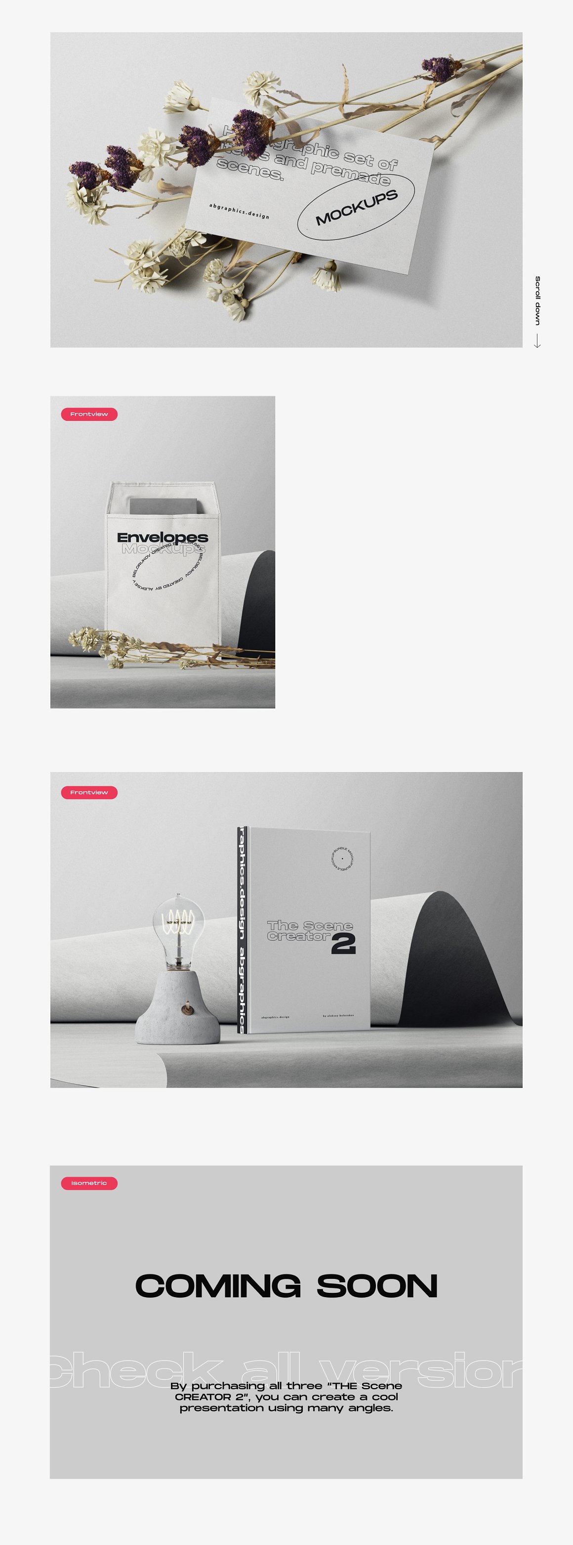 35.5G！超高品质VI品牌包装海报杂志设计提案展示样机 T