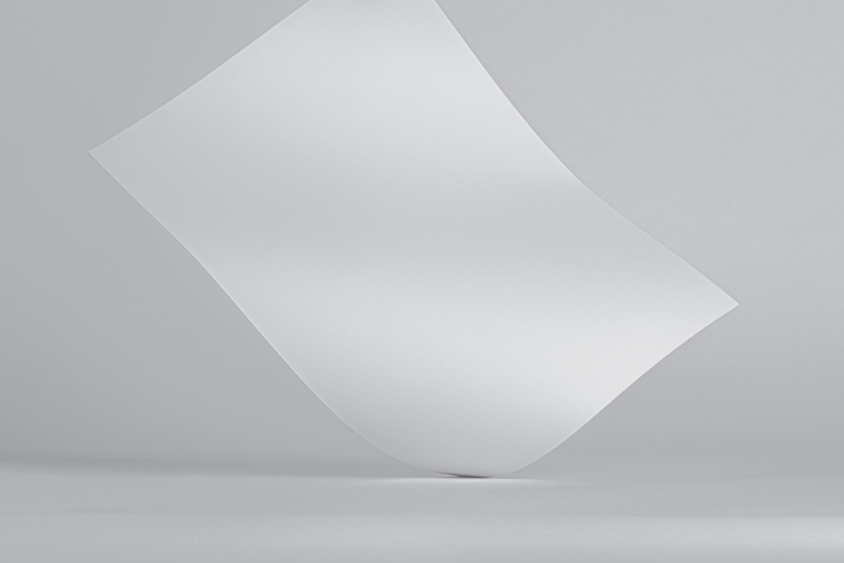 A4纸品牌VI设计展示贴图样机模板 Glossy Brand