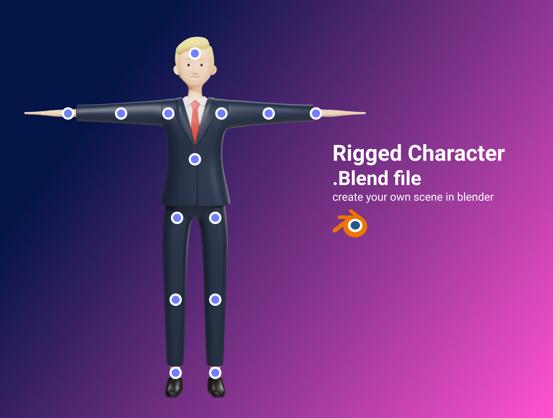 3D Character Pack Crypto Illus