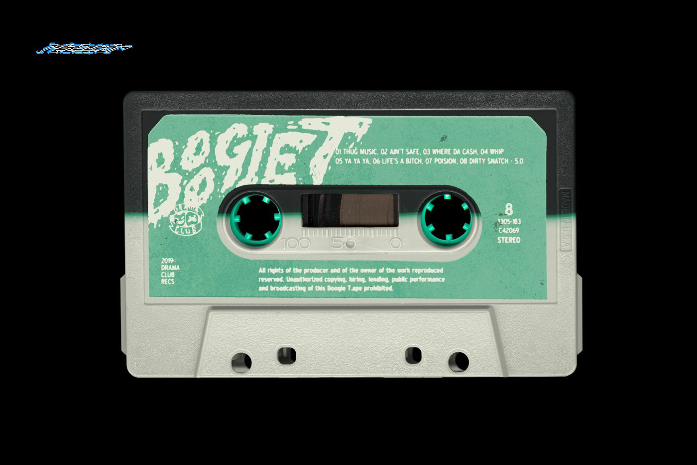 复古老物件盒式磁带设计贴图样机 Cassette Tape