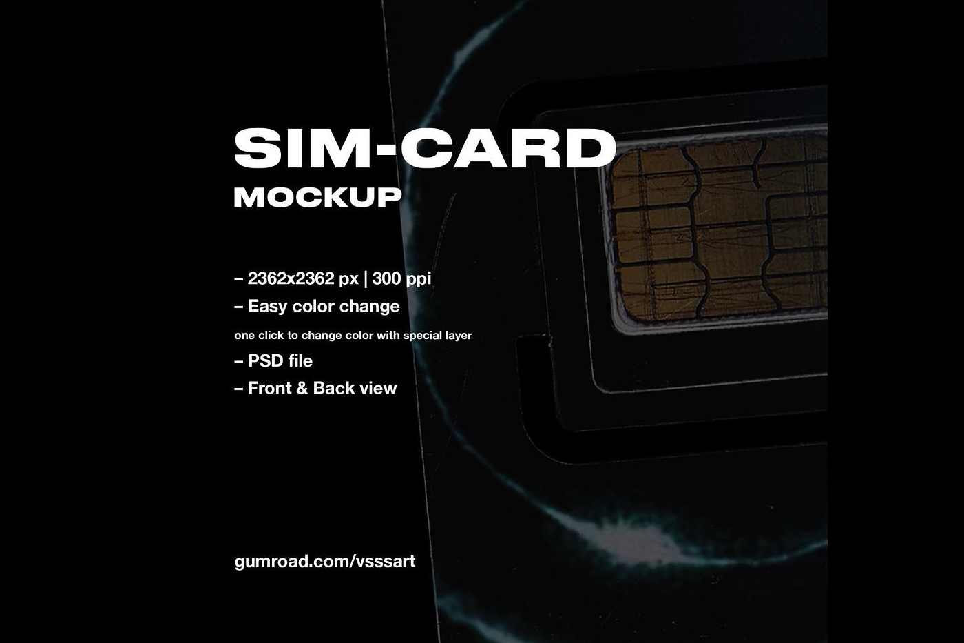 潮流复古仿旧艺术废旧SIM电话卡流量卡包装设计样机模板  V