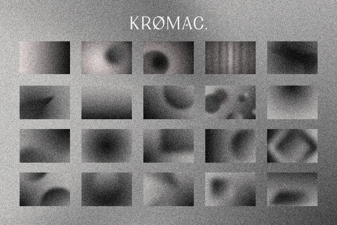未来派极简主义概念抽象颗粒感灰色渐变纹理背景素材 KROMA
