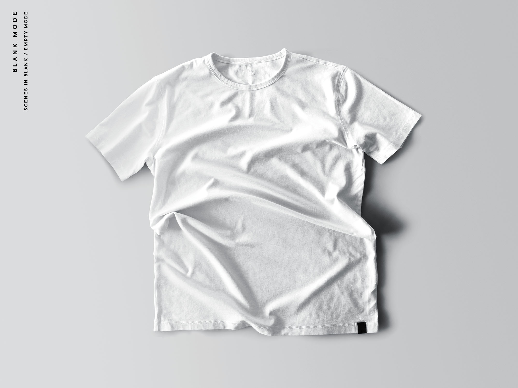 街头潮牌T恤服饰设计贴图展示样机模板 9 T-Shirt M