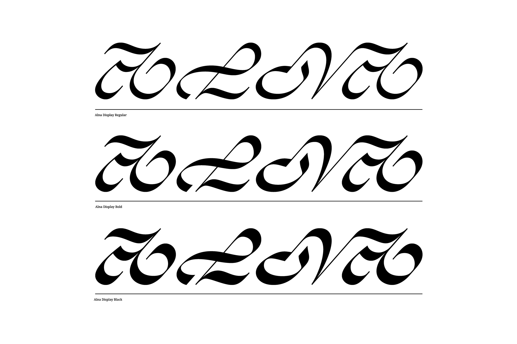 新复古未来派异形符号英文装饰字体 Alff Rosine -