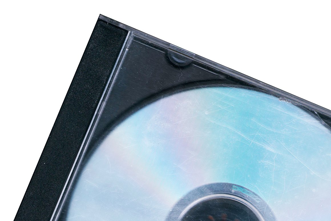 超高品质CD光盘盒塑料包装盒纹理素材合辑 Extra-det