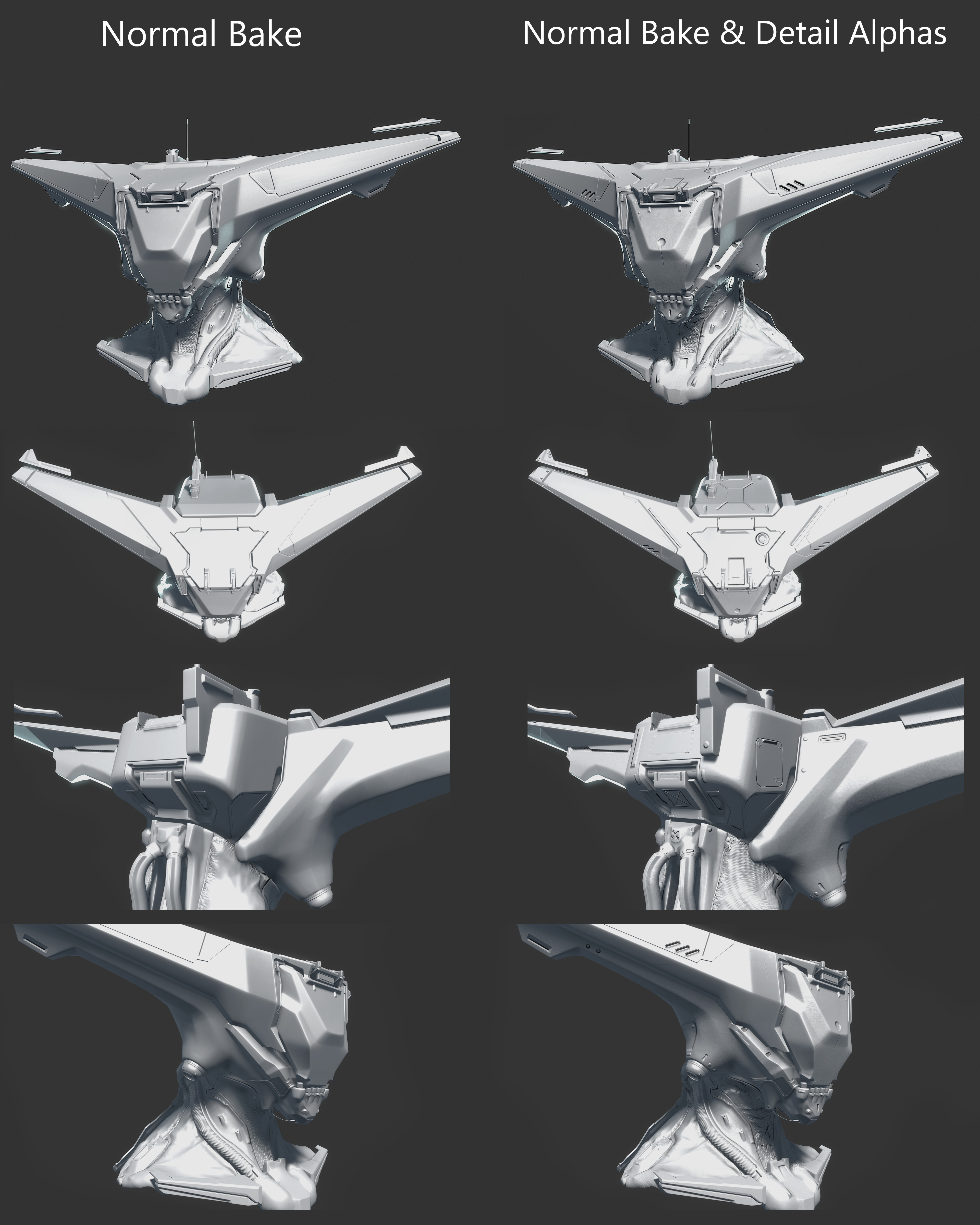 NOVA - 17 外星人机械头部胸围3D模型工程文件包素材