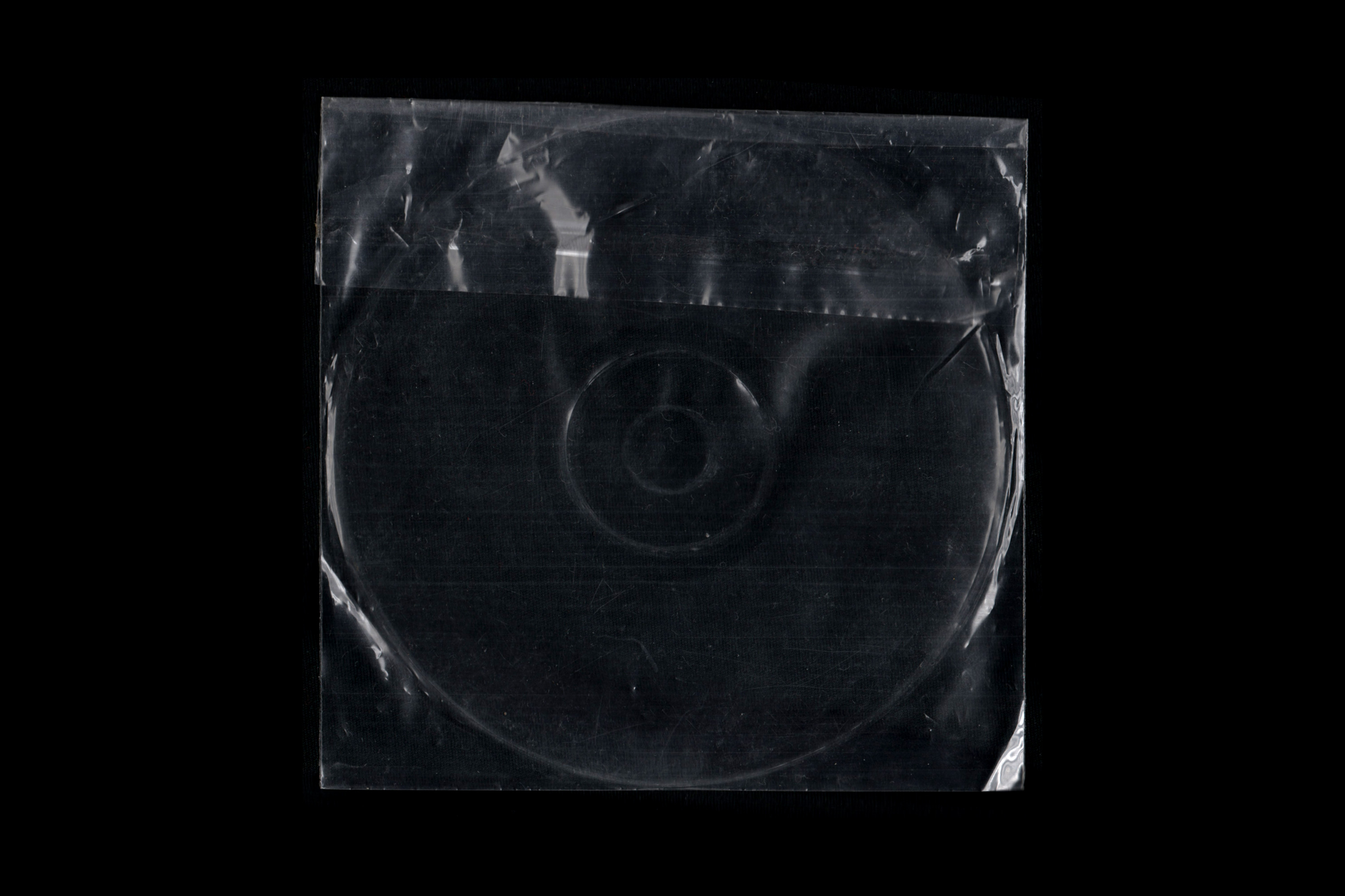 潮流CD包装薄膜复古做旧设计音乐专辑封面设计提案样机PSD模