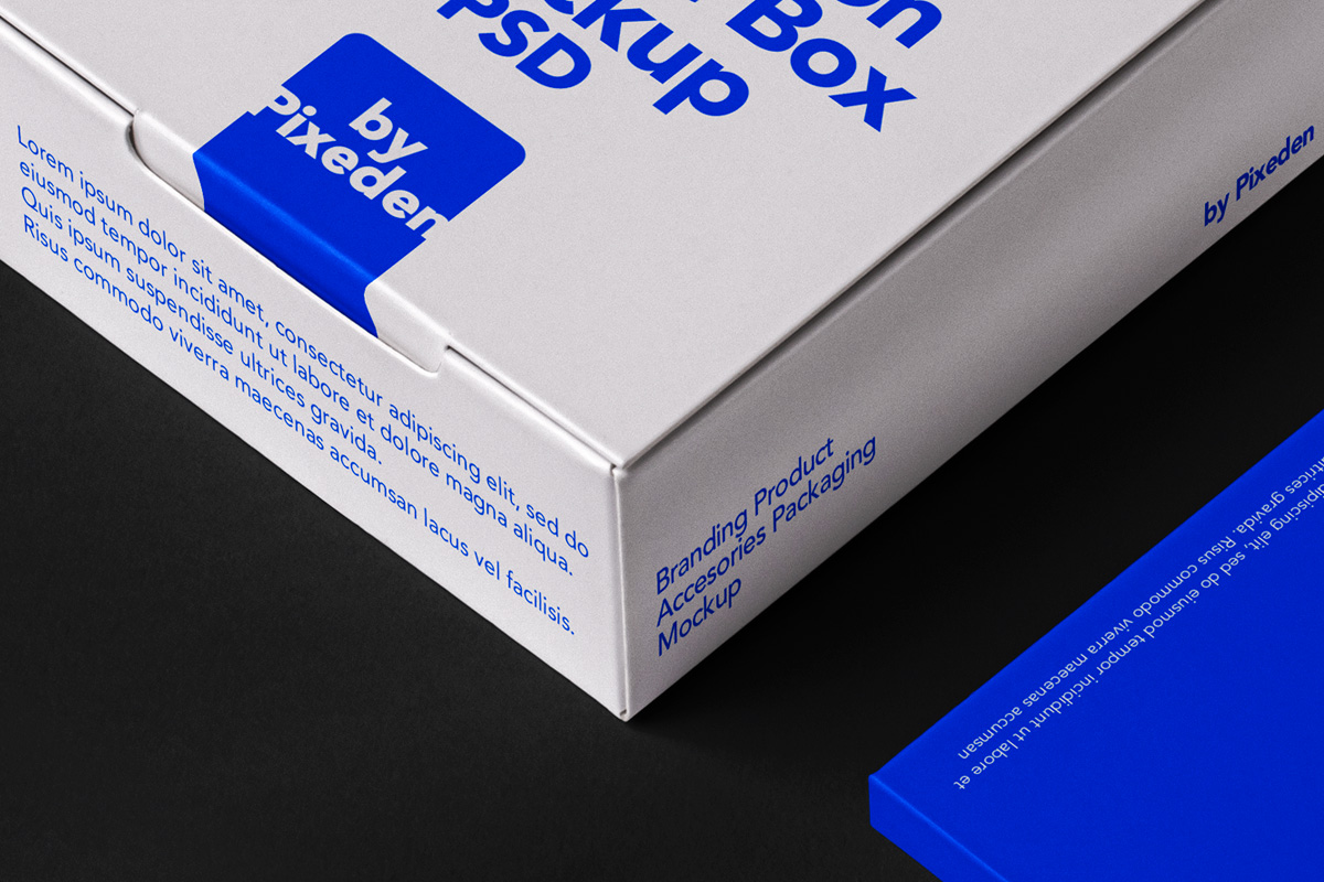 品牌纸盒包装设计提案样机PSD模板 Branding Psd