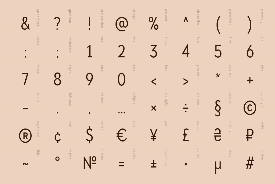 优雅的几何无衬线英文字体 TypeType - TT Cho