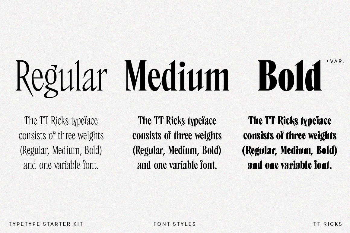包装品牌设计书籍海报排版英文衬线字体 TypeType -