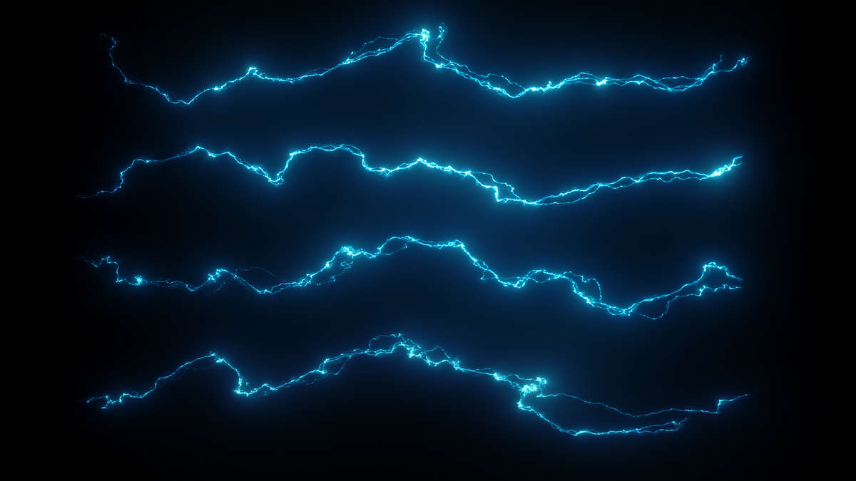 「雷神」漫威超级英雄电影超能力雷电闪电魔法科幻影视特效素材